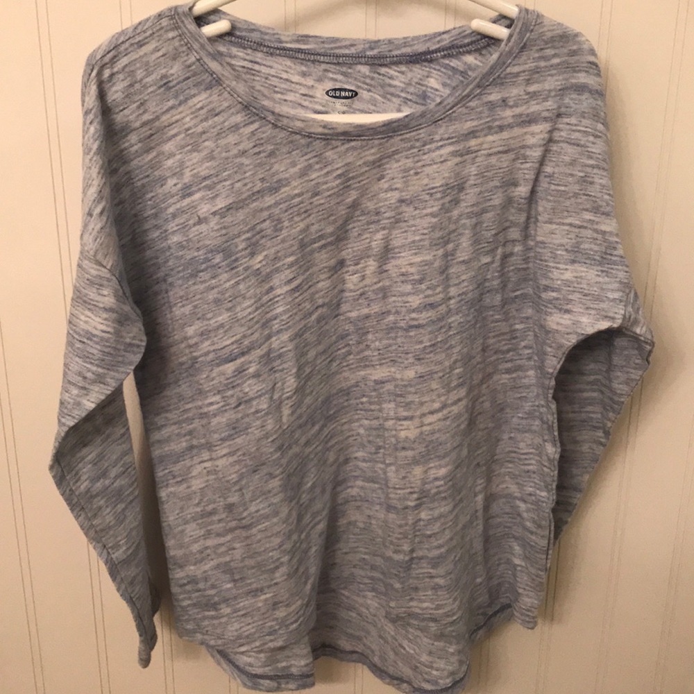 Old Navy high-low long sleeve shirt size small 6-7